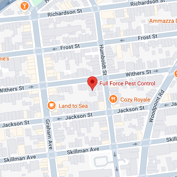 Full Force Pest Control Brooklyn Map